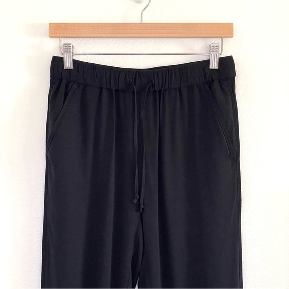NWT Madewell Track Trousers Draped Drawstring Pull On Pant Black XS - Picture 7 of 15